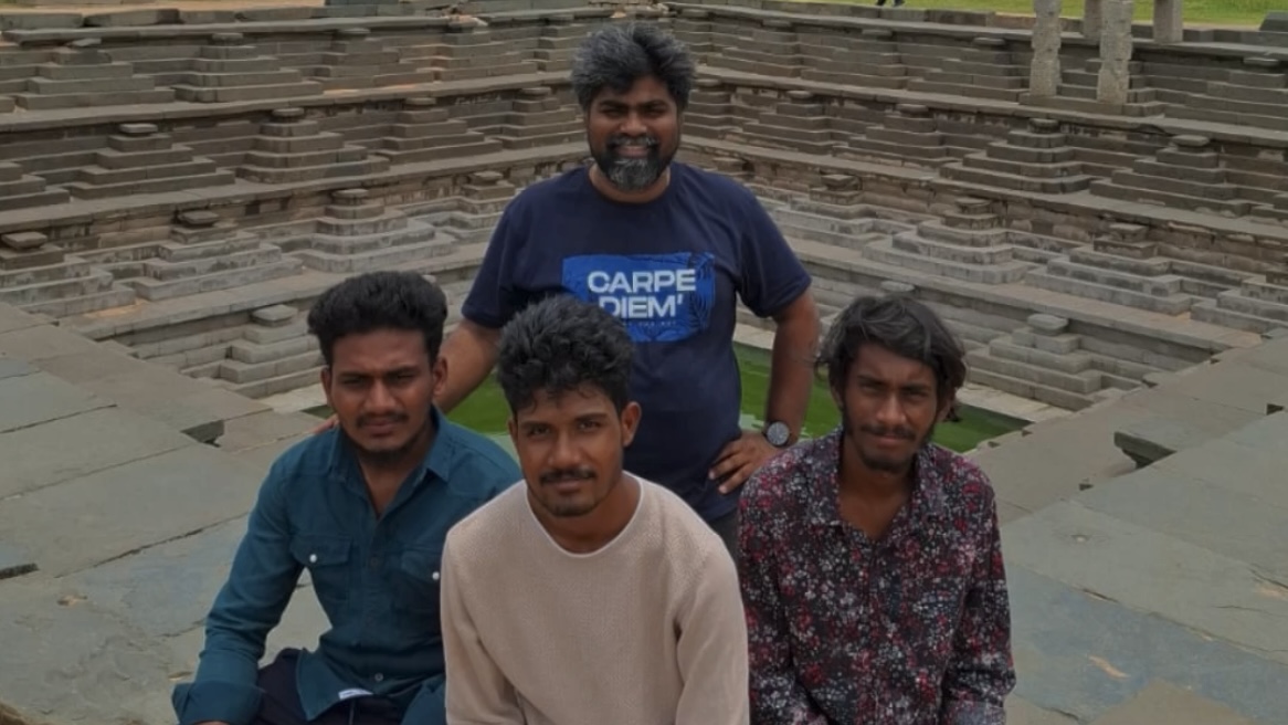 Camera Rentals in Hyderabad – A Creative Pause in Hampi for DOP-Care team